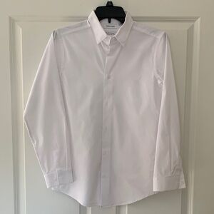 Calvin Klein Crisp White Dress Shirt
